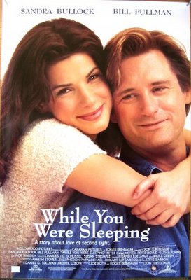 While You Were Sleeping movie poster (1995) Stickers MOV_0ad3b717