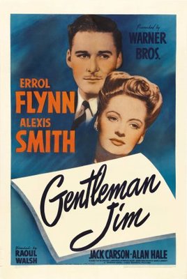 Gentleman Jim movie poster (1942) t-shirt