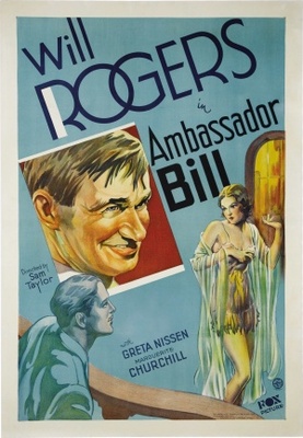 Ambassador Bill movie poster (1931) metal framed poster