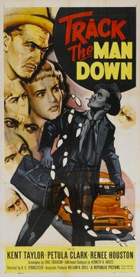 Track the Man Down movie poster (1955) t-shirt