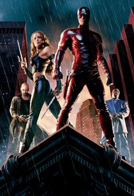 Daredevil movie poster (2003) wood print