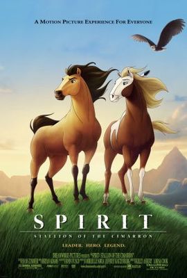Spirit: Stallion of the Cimarron movie poster (2002) poster with hanger