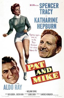 Pat and Mike movie poster (1952) mouse pad