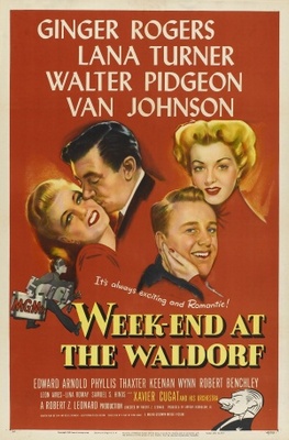 Week-End at the Waldorf movie poster (1945) tote bag #MOV_0b372f85