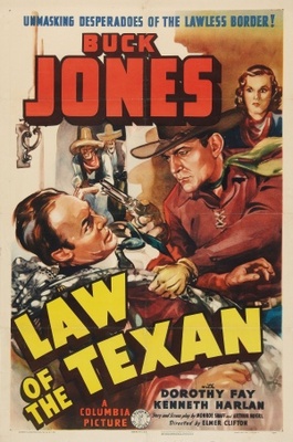Law of the Texan movie poster (1938) pillow