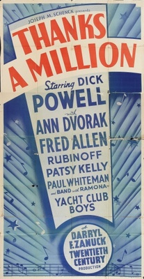 Thanks a Million movie poster (1935) mug
