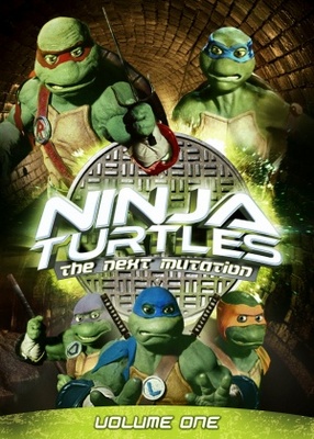 Ninja Turtles: The Next Mutation movie poster (1997) poster with hanger