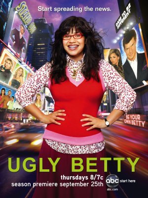 Ugly Betty movie poster (2006) wood print