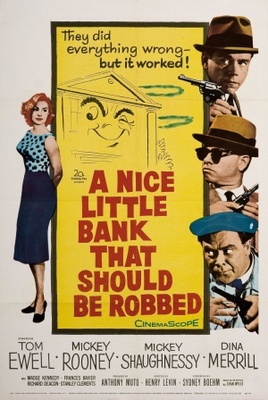 A Nice Little Bank That Should Be Robbed movie poster (1958) mouse pad