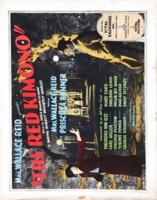 The Red Kimona movie poster (1925) wooden framed poster