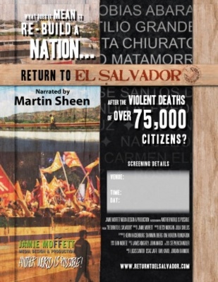 Return to El Salvador movie poster (2010) Stickers MOV_0bdbb39b