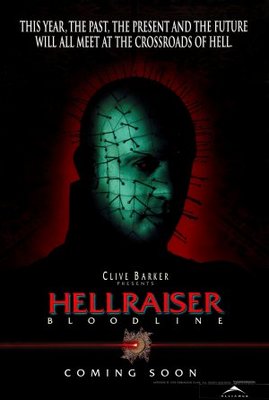 Hellraiser: Bloodline movie poster (1996) canvas poster