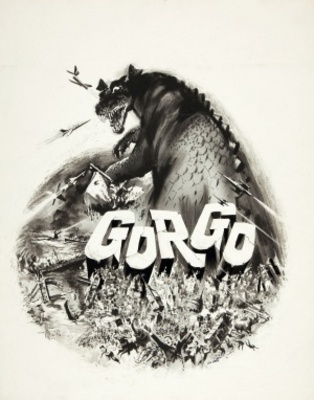 Gorgo movie poster (1961) poster with hanger