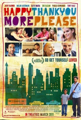HappyThankYouMorePlease movie poster (2010) pillow
