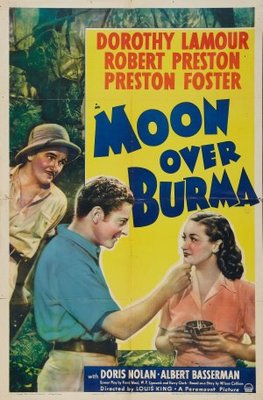 Moon Over Burma movie poster (1940) wood print