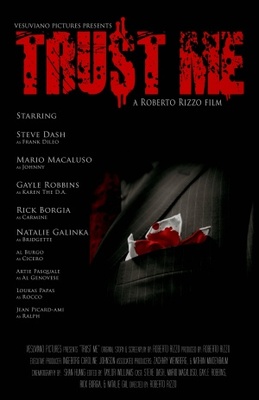 Trust Me movie poster (2009) wood print