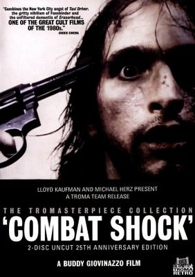 Combat Shock movie poster (1986) wooden framed poster