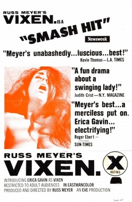 Vixen! movie poster (1968) t-shirt