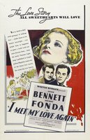 I Met My Love Again movie poster (1938) Mouse Pad MOV_0c15e381