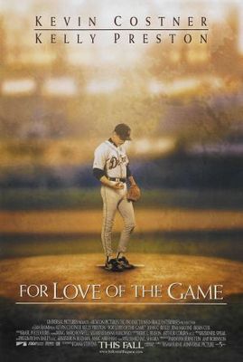 For Love of the Game movie poster (1999) pillow