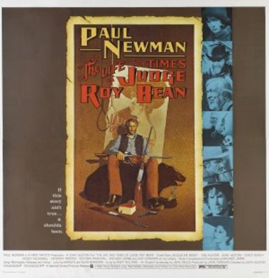 The Life and Times of Judge Roy Bean movie poster (1972) tote bag