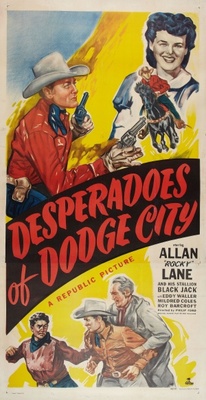 Desperadoes of Dodge City movie poster (1948) tote bag