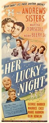 Her Lucky Night movie poster (1945) Poster MOV_0c27aafb