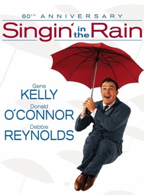 Singin' in the Rain movie poster (1952) metal framed poster