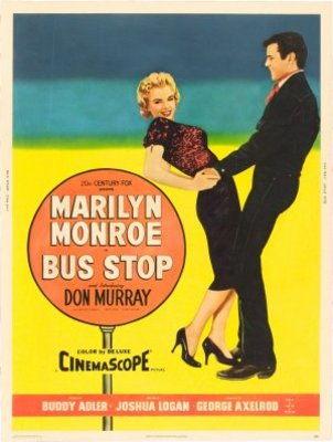 Bus Stop movie poster (1956) pillow