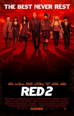 Red 2 movie poster (2013) Mouse Pad MOV_0c456ae7