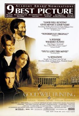 Good Will Hunting movie poster (1997) pillow