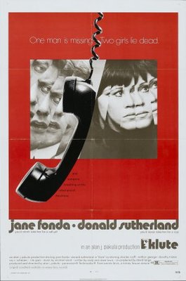 Klute movie poster (1971) metal framed poster