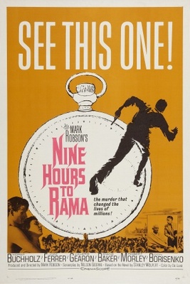 Nine Hours to Rama movie poster (1963) t-shirt