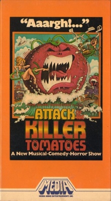 Attack of the Killer Tomatoes! movie poster (1978) canvas poster
