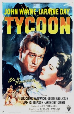 Tycoon movie poster (1947) poster with hanger