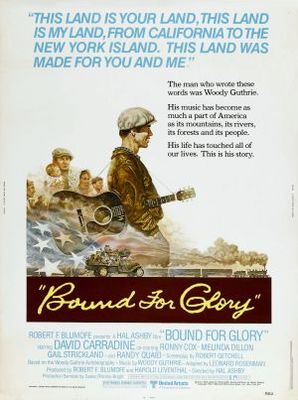 Bound for Glory movie poster (1976) wood print