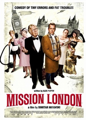 Mission London movie poster (2010) Mouse Pad MOV_0c64a744