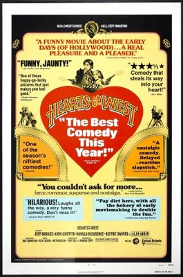 Hearts of the West movie poster (1975) pillow