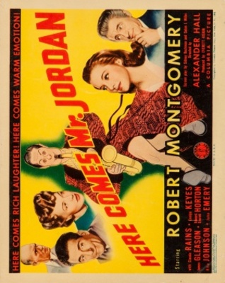 Here Comes Mr. Jordan movie poster (1941) canvas poster