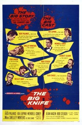 The Big Knife movie poster (1955) pillow
