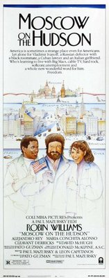 Moscow on the Hudson movie poster (1984) canvas poster