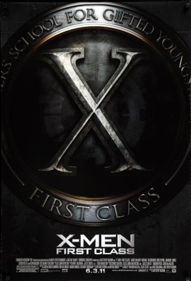 X-Men: First Class movie poster (2011) poster with hanger