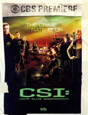 CSI: Crime Scene Investigation movie poster (2000) canvas poster
