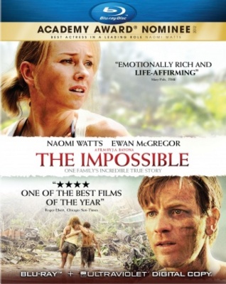 Lo imposible movie poster (2012) wood print