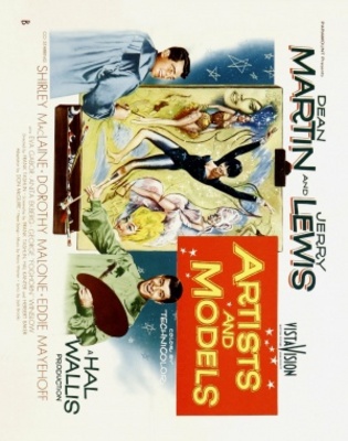 Artists and Models movie poster (1955) sweatshirt