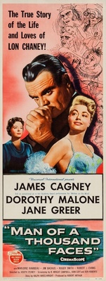 Man of a Thousand Faces movie poster (1957) poster