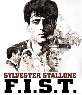Fist movie poster (1978) wooden framed poster