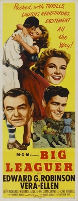 Big Leaguer movie poster (1953) mouse pad