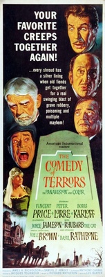 The Comedy of Terrors movie poster (1964) Longsleeve T-shirt
