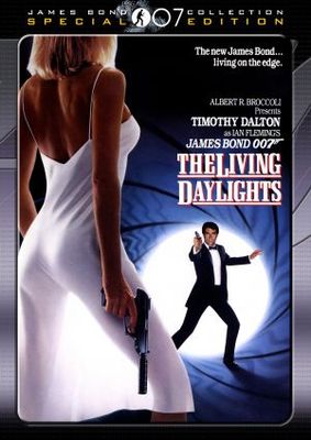 The Living Daylights movie poster (1987) poster with hanger